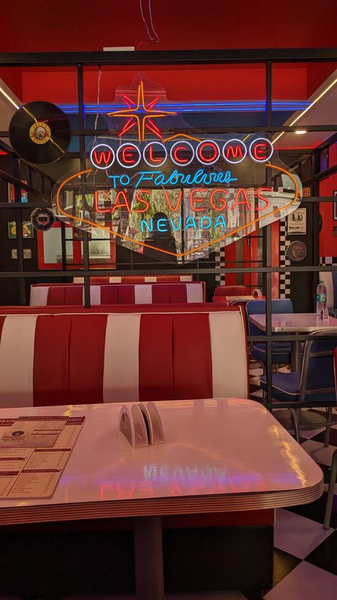 Diners In The 80s, Riverdale Diner, 90s Diner, Diner Painting, 80s Diner, 60s Diner, Village Aesthetic, Stainless Table, Khan Market