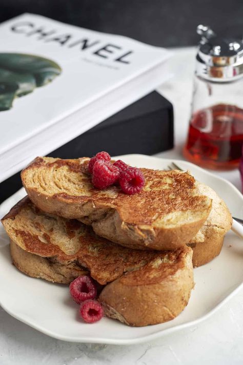 Awesome French Toast Recipe, Perfect French Toast, Easy French Toast, Easy French Toast Recipe, Brioche French Toast, Best French Toast, Make French Toast, Cinnamon French Toast, Low Carb Snack