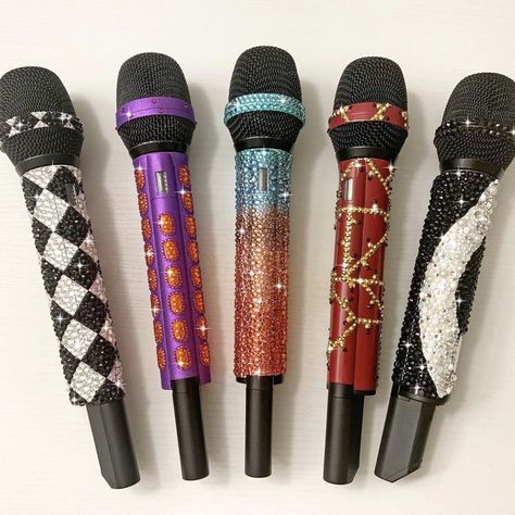 Microphones Kpop Shifting, Microphone Kpop Shifting, Mics For Singing Aesthetic, 5 Microphones Kpop, Pretty Microphones, Microphone Kpop Idol, Microphone Aesthetic, Music Mic, Kpop Shifting