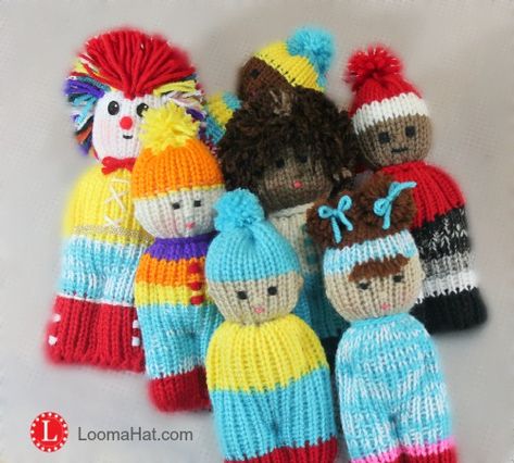 Loom KNit Dolls FREE Pattern Projects Izzy Dolls, Comfort Dolls, Loom Knitting Pattern, Knit Loom, Loom Yarn, Knitting Dolls Free Patterns, Knitted Dolls Free, Dolls Pattern, Knitted Doll Patterns