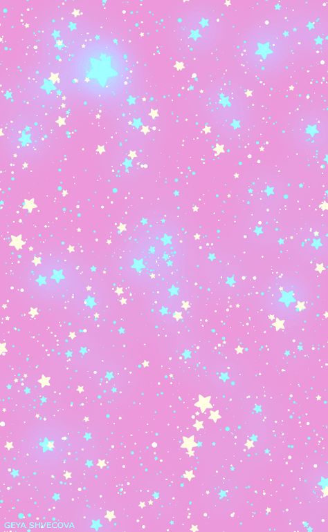 Wallpaper Unicorn, Geya Shvecova, Pastel Stars, Wallpaper Estetika, Wallpaper Iphone Lucu, Stars Wallpaper, Wallpaper Cantik, Unicorn Wallpaper, 패턴 배경화면