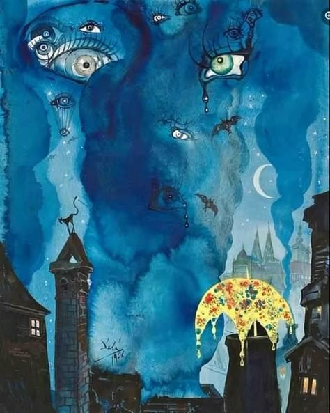 Salvador Dali Artwork, Dali Artwork, Salvador Dali Paintings, Salvador Dali Art, Dali Paintings, Dali Art, The Sandman, Art Surrealism, Salvador Dali