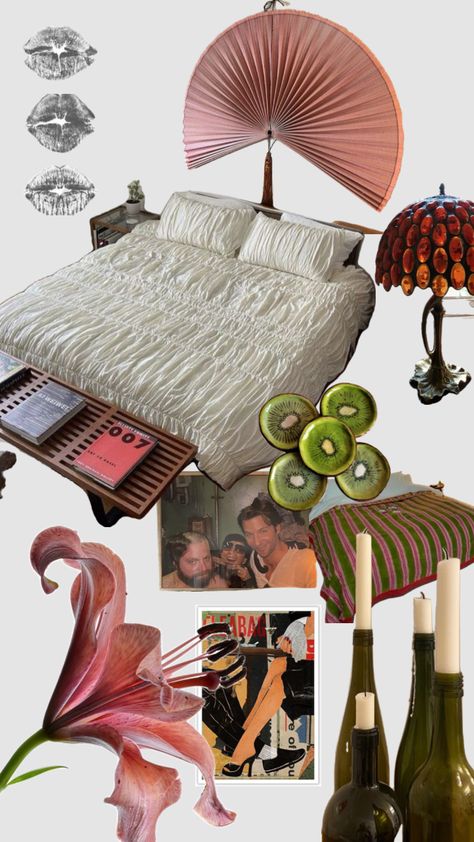 Collage Bedroom Ideas, Eclectic Bedroom Ideas, Collage Bedroom, Modern Eclectic Bedroom, Collage Dorm, Dorm Aesthetic, Future Apartment Decor, Modern Eclectic, College Room