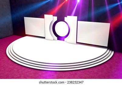 Circle Stage Design, Conference Stage Design, Church Stage Design Ideas Backdrops, Conference Stage, Stage Backdrop Design, Catwalk Design, Event Booth Design, Church Building Design, Auditorium Design