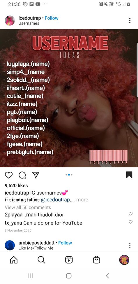 Username Ideas Instagram Hello Kitty, Baddie Nicknames For Instagram, Spam Page Username Ideas, Baddie Insta Usernames, Baddie Ig Names, Usermanes Ideas For Instagram, Baddie Username Ideas Names, Ig Username Ideas With Your Name, Ig Names Ideas Baddie