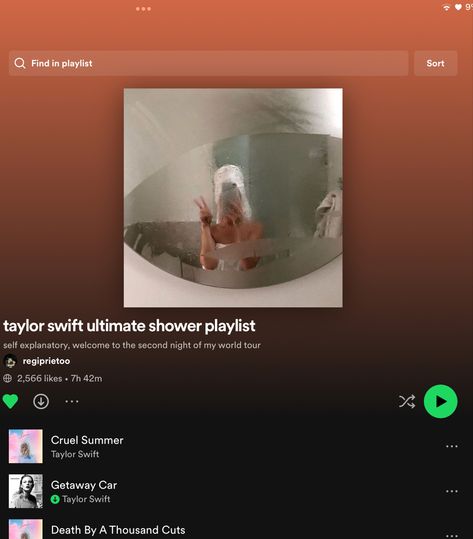 Shower Playlist, Taylor Swift Playlist, Summer Taylor, Spotify Playlists, Getaway Car, Music Mood, Spotify Playlist, Random Stuff, Taylor Swift