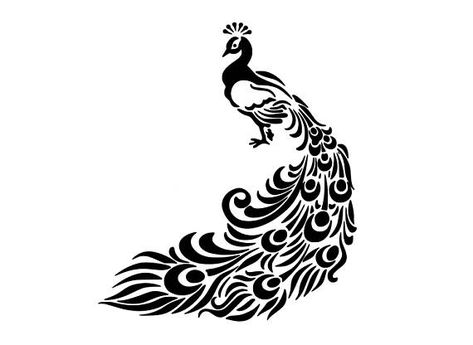 Peacock svg bird svg peacock clipart svg dxf cricut Peacock Outline, Easy Patterns To Draw, Xare, Peacock Drawing, Illusion Paintings, Peacock Feather Tattoo, Peacock Tattoo, Stained Glass Patterns Free, Glass Painting Designs