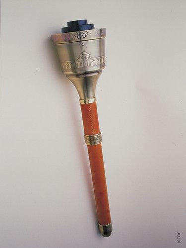 1984 Los Angeles Olympic Summer Torch | IOC MEDIA | Flickr Olympic Design, Olympic Torch, Olympia, Llama, Art Reference, Angeles, Angel, Media, Sports