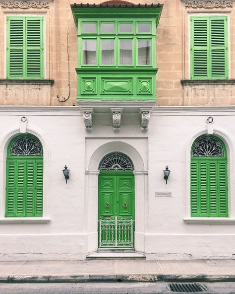 #maltadoors #mosta #malta Maltese Townhouse, Malta Doors, Malta House, Facades, Maltese, House Inspo, Malta, Garage Doors, Doors