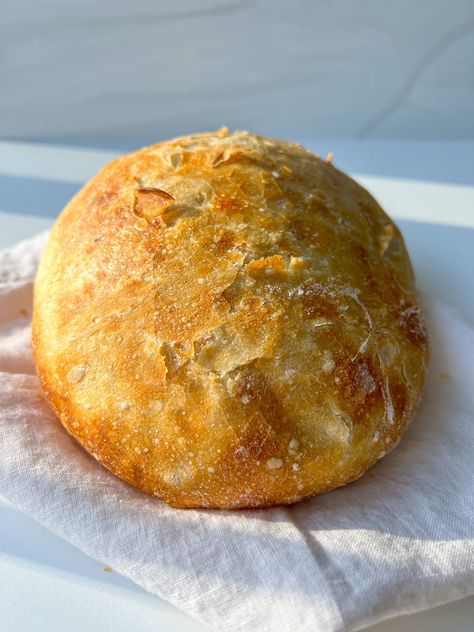 No Knead Peasant Bread Crock Pot Bread, Peasant Bread, Slow Cooker Bread, No Knead Bread, No Knead, Bread Rolls, Bread Dough, Homemade Bread, Yeast