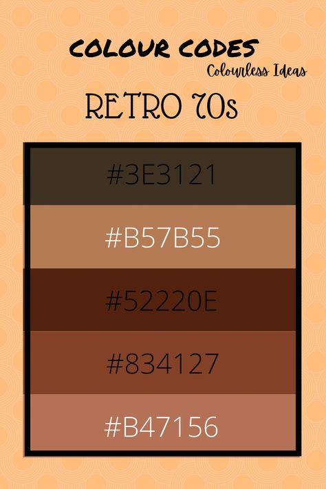 Retro Brown Color Palette, Retro Pallete, Clean Web Design Inspiration, Victorian Color Palette, Clean Web Design, Retro Color Palette, Hex Color Palette, Frontend Developer, Logo Design Inspiration Branding