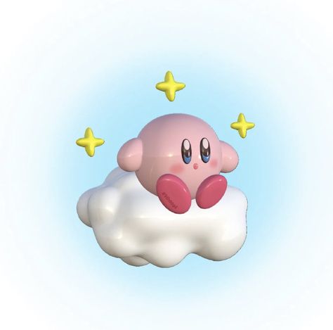 Cute Kirby, Y2k Wallpaper Iphone, Y2k Wallpaper, Cute App, Cat Icon, 3d Icons, Iphone Design, Random Image, Kawaii Doodles