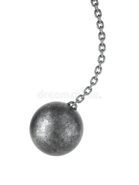 Ball And Chain Drawing, Kicking A Ball Drawing, Ball Vector, 300 Drawing Prompts, Ball Bearing, Chalkboard Invitation Template, Ball Drawing, Wrecking Ball, Heavy Chain