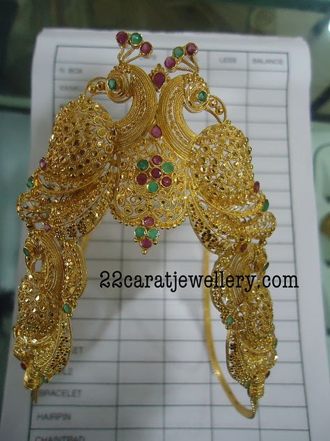 Latest Vanki Designs, Hip Chains, Gold Vaddanam, Vanki Designs Jewellery, Rajasthani Mehndi, Gold Arm Cuff, Bridal Jewelery, Gold Bridal Necklace, Pearl Jewelry Design