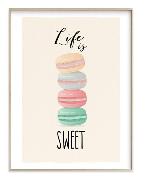 Graduate Gifts, Kue Macaroon, Baking Quotes, Image Positive, Phone Quotes, Life Is Sweet, Sweet Art, Typographic Print, Food Quotes