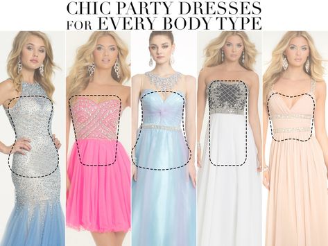 Types Of Prom Dresses, Different Prom Dresses, Best Formal Dresses, Dress Body Type, Different Dress Styles, Cocktail Dress Style, Below The Knee Dresses, 파티 드레스, Best Prom Dresses