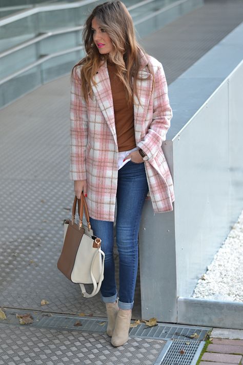 Plaid jacket outfit