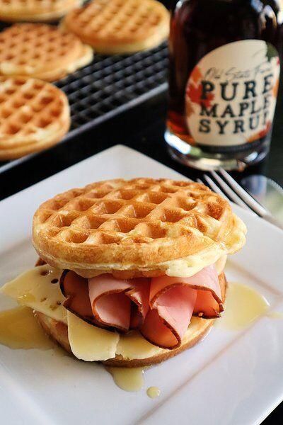 Waffle Sandwiches, Maple Sugaring, Waffle Sandwich, Food Chains, Sandwich Fillings, Fast Food Chains, Good Year, Cheese Sandwich, Grilled Cheese Sandwich