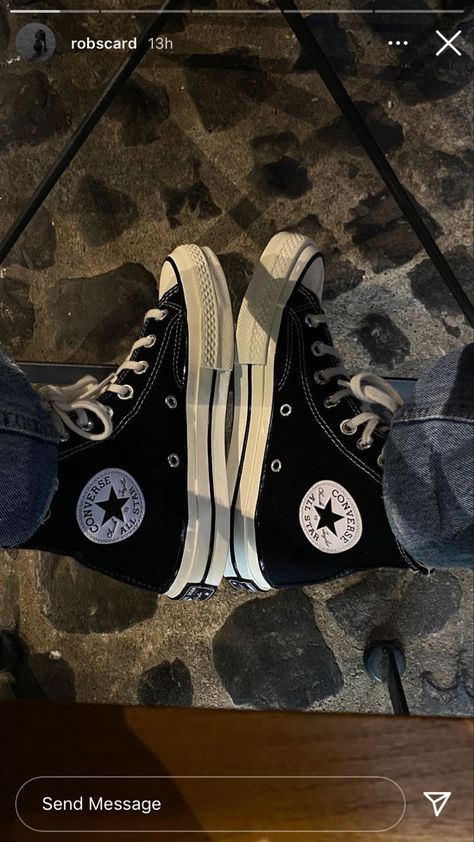 Chuck Taylors Outfit, Converse 70, Knee High Converse, Converse 70s, Converse Aesthetic, Cute Casual Shoes, Shoe Story, All Star Converse, Fav Shoes