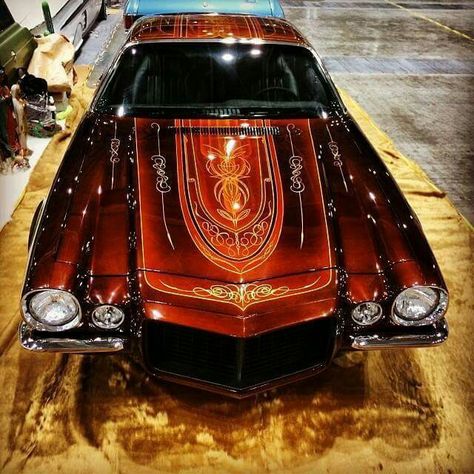 1970 Chevrolet Camaro. This is the finest example of perfection I have seen. Gorgeous! Car Paint Jobs, Motorcycle Paint Jobs, Custom Cars Paint, Kustom Cars, Paint Booth, Lowrider Cars, Custom Muscle Cars, Old School Cars, Custom Paint Jobs