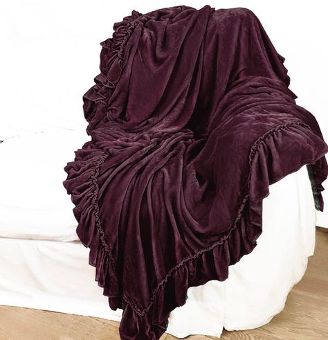 From soft mauve to rich aubergine, these gorgeous hues speak fashion and drama. Mix with white and vintage creme. Add a pop of gray . Unabashedly romantic , create the boudoir of your dreams with this luscious palette. Velvet Duvet, Chair Sofa, Bedding Brands, Velvet Throw, Silk Velvet, My New Room, New Room, Luxury Retail, Room Inspo