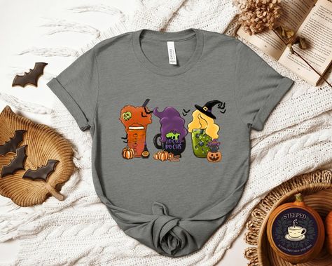 Halloween Hocus Pocus Witch Tee, Sanderson Sisters Top, Halloween Disneyland Witch Shirt, Just a Bunch of Hocus Pocus, Tea Shirt - Etsy Hocus Pocus Witches, Halloween Hocus Pocus, Disneyland Halloween, Tea Shirt, Sanderson Sisters, Themed Gifts, Hocus Pocus, Autumn Theme, Disneyland