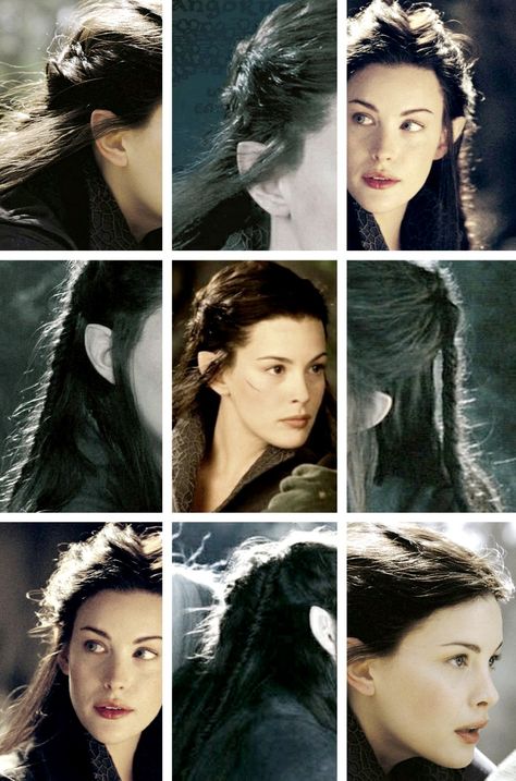 Lord Of The Rings Hairstyles Elves, Arwen Riding Outfit, Arwen Hairstyle, Lord Of The Rings Hairstyles, Lord Of The Rings Hair, Arwen Aesthetic, Arwen Hair, Lotr Fashion, Arwen Lord Of The Rings