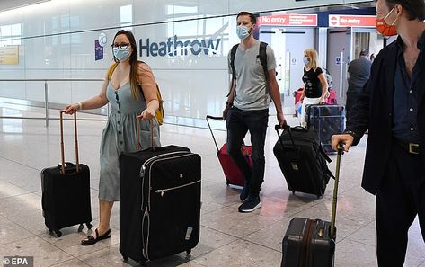 Testing all passengers arriving into the UK could cut the quarantine period from 14 days t... Sofia Airport, Heathrow Airport, List Of Countries, Gatwick, Holiday Park, Police Chief, Going On Holiday, The Eighth Day, Heathrow