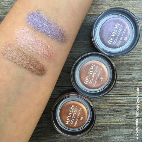 REVLON ColorStay - Best Drugstore Creme Eye Shadows? Revlon Cream Eyeshadow, Eyeshadow For Blue Eyes, Revlon Colorstay, Makeup And Skincare, Eye Shadows, Cream Eyeshadow, Bluish Green, Revlon, True Beauty