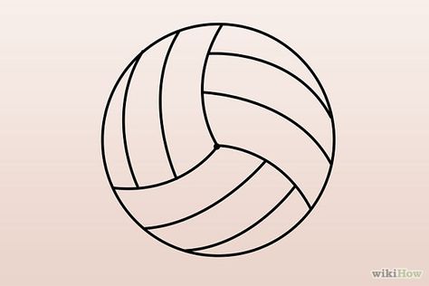 Draw A Volleyball, Volleyball Locker, Volleyball Drawing, Sports Drawing, Volleyball Equipment, Volleyball Ideas, Sports Cookies, Sports Locker, Volleyball Memes