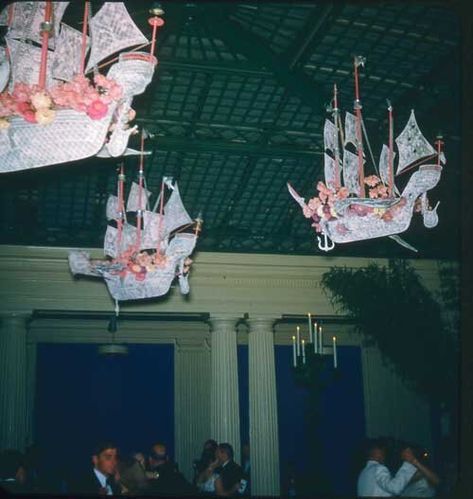 PARTIES — Tony Duquette Surreal Party Decor, Surrealist Wedding, Surrealist Party, Flying Ships, Diy Bath Soak, Tony Duquette, Agnes Moorehead, Dream Boat, Table Manners