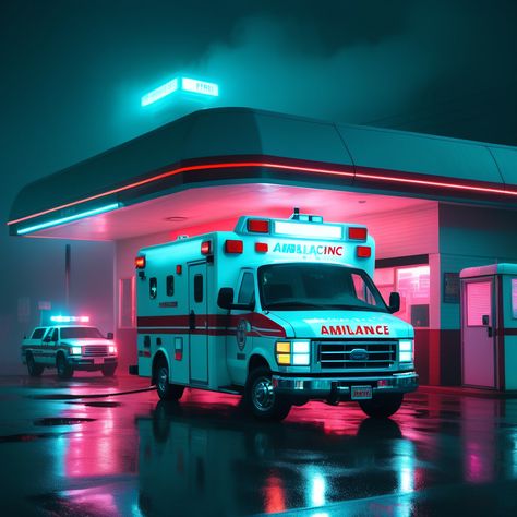 The ambulance is a vital emergency response vehicle equipped to provide immediate medical care to patients in need. It is staffed by trained paramedic... -  #Emergency #medical #Service #Transport Ambulance Aesthetic, Emergency Aesthetic, Emergency Ambulance, Airway Management, The Fame Monster, Emergency Medical Technician, Medical Technician, Oxygen Tanks, Emergency Medical Services