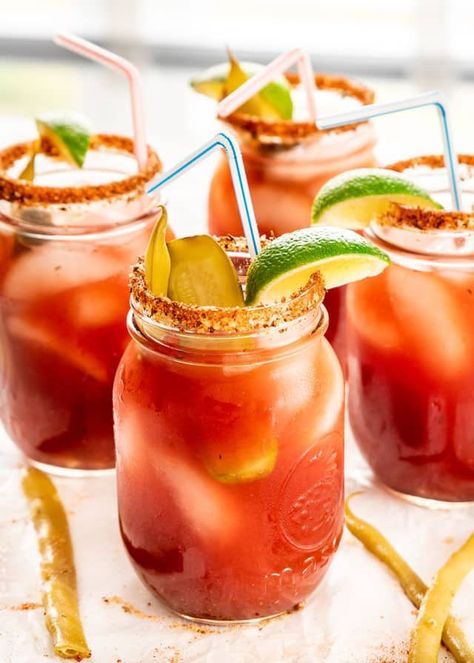 Classic Canadian Caesar Recipe Caesar Drink, Caesar Cocktail, Caesar Recipe, Easy Bruschetta Recipe, Canadian Cuisine, Easy Bruschetta, Jo Cooks, Bruschetta Recipe, Brunch Cocktails