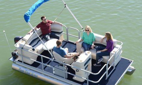 Mini Pontoon Boats, Small Pontoon Boats, Pontoon Boats, Diy Boat, Electric Boat, Jon Boat, Boats Luxury, Rc Boats, Pontoon Boat