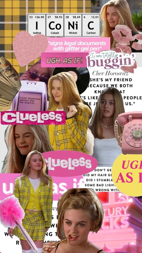 #clueless #cluelessmovie #meangirls #cluelesswallpaper #pinkwalpaper #wallpaper #vibes #20s Clueless Wallpaper, Wallpaper Vibes, Clueless, Connect With People, Your Aesthetic, Creative Energy, Energy