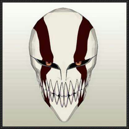 Hollow mask wish I had it, would be super awesome! Mascaras Anbu, Ichigo Mask, Bleach Ichigo Hollow, Hollow Bleach, Ichigo Hollow Mask, Hollow Ichigo, Ichigo Hollow, Hollow Mask, Bleach Tattoo