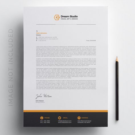 Letterpad Design, Company Paper Design, Corporate Letterhead Design, Modern Letterhead Design, Letterhead Design Inspiration, Letter Head Design, Letter Heads, Professional Letterhead Template, Free Letterhead Templates