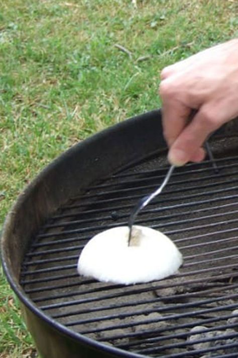 image Cleaning Bbq Grill, How To Clean Bbq, Bbq Hacks, Propane Grill, Grilling Tips, Clean Grill, Summer Grilling, Summer Bbq, Barbecue Grill