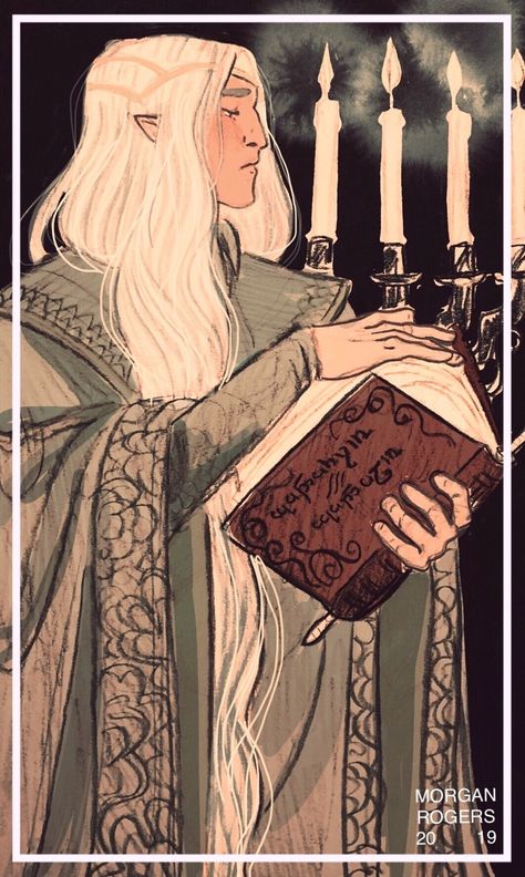 John Howe, Tolkien Elves, Elf Art, Drawing Conclusions, Tolkien Art, Lotr Art, High Elf, Jrr Tolkien, Gandalf