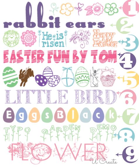 Easter Fonts, Scrapbook Fonts, Computer Font, Silhouette Fonts, Fancy Fonts, Favorite Fonts, Silhouette Ideas, Cricut Fonts, Cute Fonts