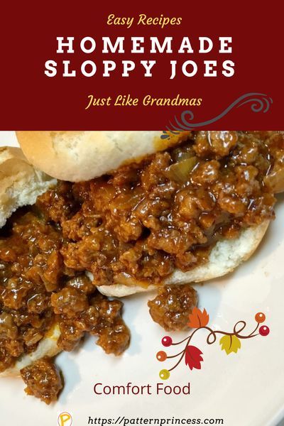 School Cafeteria Sloppy Joe Recipe, Reunion Recipes, Homemade Sloppy Joe Sauce, Homemade Sloppy Joe Recipe, Sloppy Joe Recipe, Homemade Potato Salads, Chicken Gumbo, Fall Goodies, Sandwhich Recipes