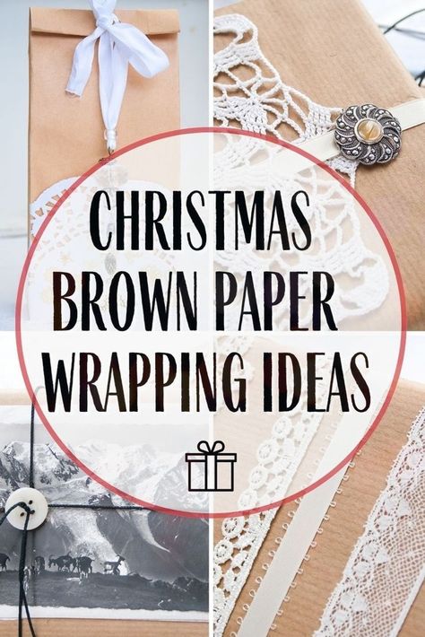 Mix up your gift wrapping routine this holiday season with these 10 creative Christmas wrapping ideas. From Christmas gift wrapping ideas to holiday wrapping ideas, these tips will make your gifts unforgettable. Vintage Christmas Gift Tags, Natural Gift Wrapping, Christmas Gift Wrapping Ideas, Brown Paper Wrapping, Stylish Bed, Creative Gift Wraps, Gift Wrapping Inspiration, Gift Wrapping Ideas, Holiday Wrapping