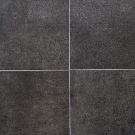 2M Wide Dark Grey Slate 20cm Square Tile Vinyl 2BF7 from KR Flooring » KR Flooring Grey Slate Tile, Grey Floor Tiles, Grey Slate, Grey Tiles, Slate Tile, Grey Flooring, Square Tile, Style Tile, Slate Grey