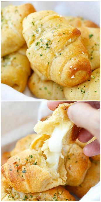 Cheesy Bread With Crescent Rolls, Cheese Croissant Recipe, Cheesy Crescent Rolls, Crescent Roll Recipes Dessert, Oat Bread, Pillsbury Biscuits, Crescent Recipes, Croissant Dough, Taco Dinner