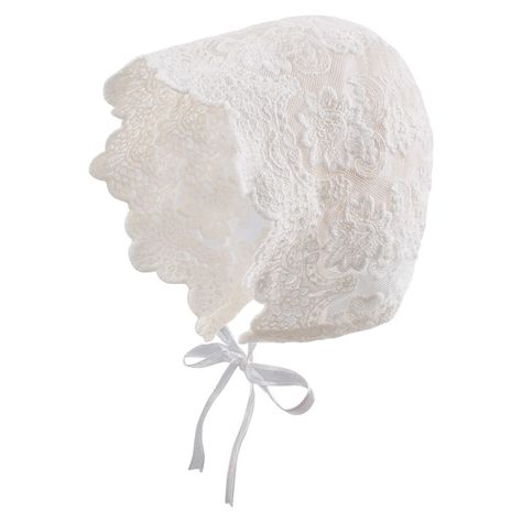 PRICES MAY VARY. ♥Material♥ Lace, with excellent 100% Cotton materials, this hat looks more beautiful and exquisite, comfortable, soft and breathable for infants to wear. ♥Available in two sizes♥ -catering to the needs of babies aged 0-3 months and 3-9 months. The availability of two sizes ensures that parents can find the perfect fit for their little ones, providing both comfort and style for their precious babies. ♥Design♥ Well-made workmanship. Fashionable and pretty wide ruffle brim with flo Baby Girl Bonnet, Lace Baby Bonnet, Lace Bonnet, Handmade Beanies, Baby Sun Hat, Baby Bonnets, White Princess