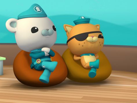 Captain Barnacles And Kwazii Being Comfortable Octonauts Matching Icons, Octonauts Matching Pfp, Octonauts Pfp, Shellington Octonauts, Kwazii Octonauts, Captain Barnacles, Childhood Tv Shows, Bee Tattoo, Funny Wallpaper