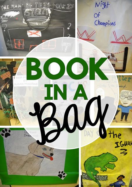 Book Report Idea: It's called Book in a Bag- Students decorate a paper bag with a scene from the book and fill the bag with 5 items that represent something from the book! Fabulous way to do a book report! Book In A Bag Project Ideas, Books In A Bag, School Book Club Ideas, Book Report Ideas Elementary, Book Report Alternatives, Creative Book Report, Reading Fair, Book Report Projects, Paper Bag Books