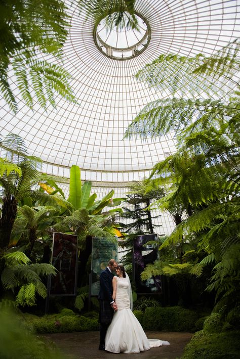 Glasgow Wedding at Botanic Gardens Glasgow Botanic Gardens, Wedding Scotland, Wedding Venues Scotland, Glasgow Wedding, Winter Gardens, Scotland Wedding, Dream Venue, Rainbow Wedding, Wedding Venue Inspiration