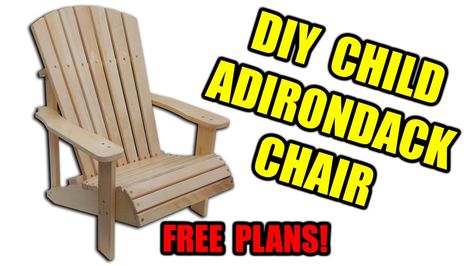 Kids Project Plans - DIY Builds Kids Adirondack Chair, Toilet Step, Muskoka Chair, Wood Train, Adirondack Chair Plans, Wood Adirondack Chairs, Kids Training, Diy Store, Shape Puzzles