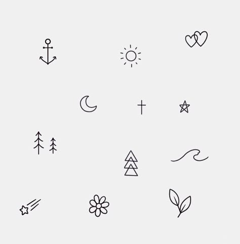 Fake Small Tattoo, Mini Family Tattoo, Small Fake Tattoo Ideas, Mini Line Tattoo, Small Tattoo Ideas Easy To Draw, Simple Line Tattoo Minimalist, Simple Fine Line Tattoo Ideas, Minimalist Family Tattoo, Easy Line Tattoos